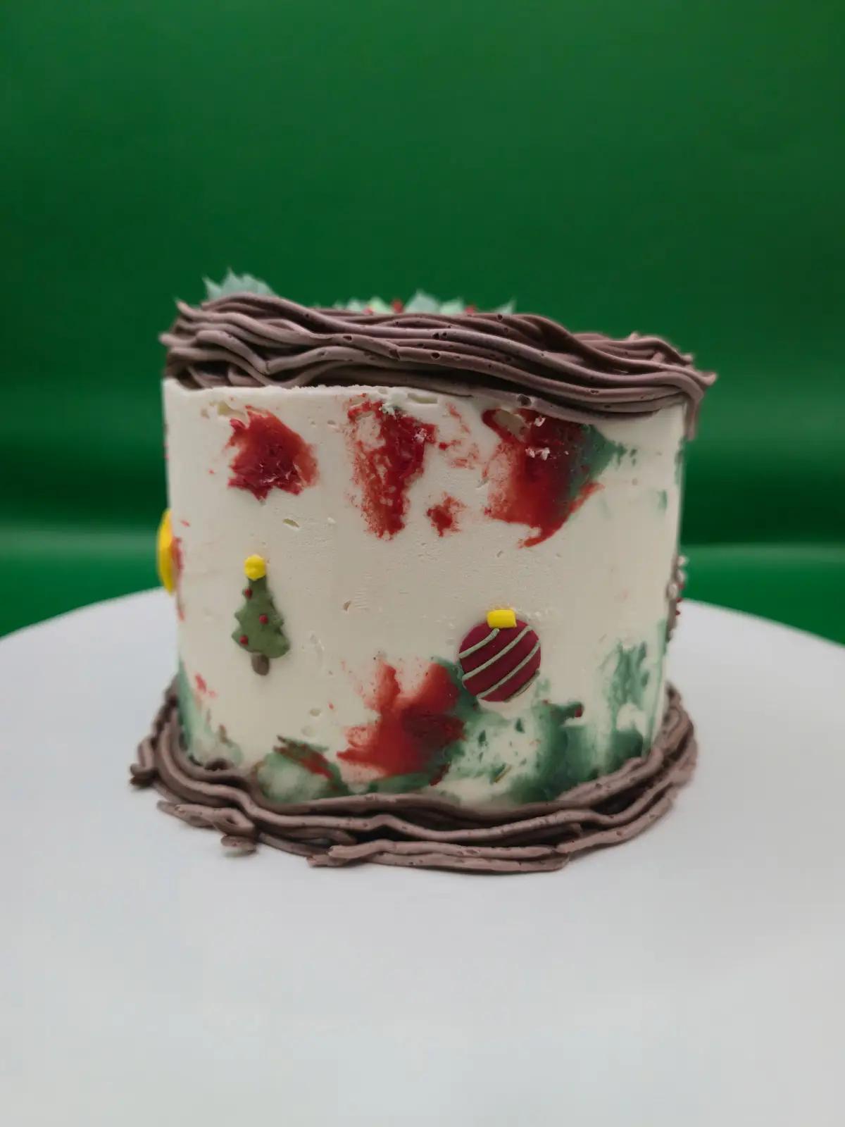 Bento Cake Personalizado de Natal 2025 - Bolos de aniversário no Porto | Bento Cakes, Cake Design, Bolachas Decoradas | Porto | Sahri Dessert Art