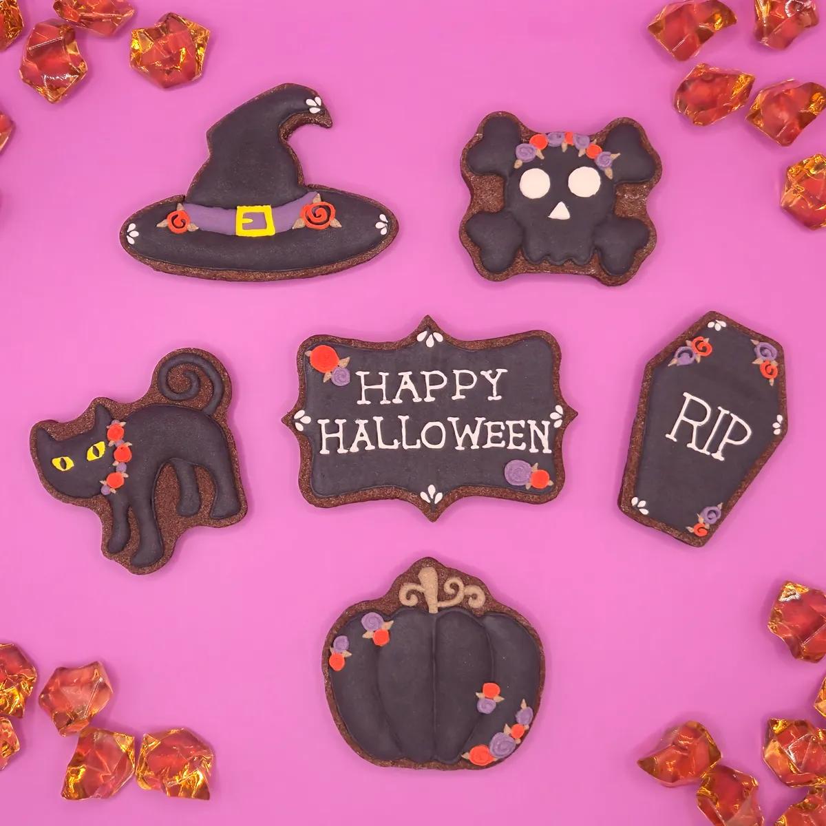 Bolachas Geek Personalizadas - Halloween - Gótico - Bolos de aniversário no Porto | Bento Cakes, Cake Design, Bolachas Decoradas | Porto | Sahri Dessert Art