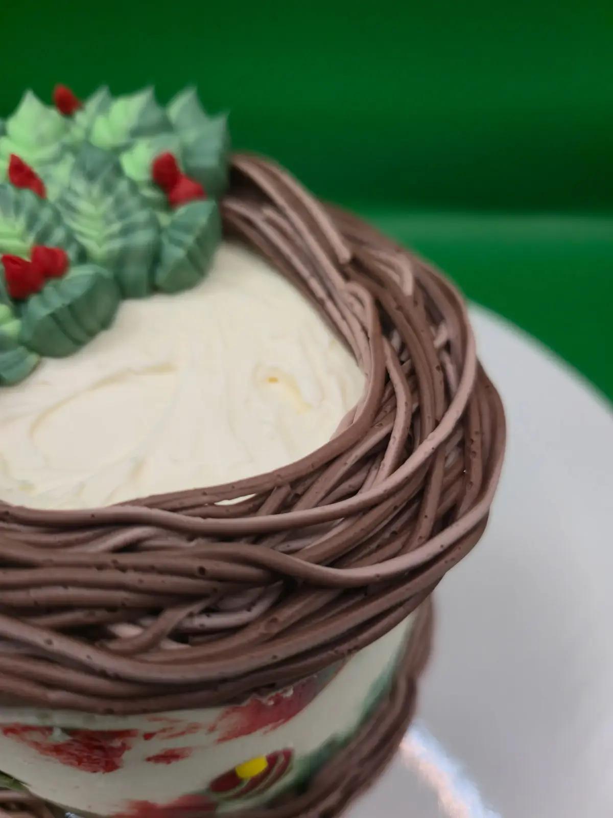 Bento Cake Personalizado de Natal 2025 - Bolos de aniversário no Porto | Bento Cakes, Cake Design, Bolachas Decoradas | Porto | Sahri Dessert Art