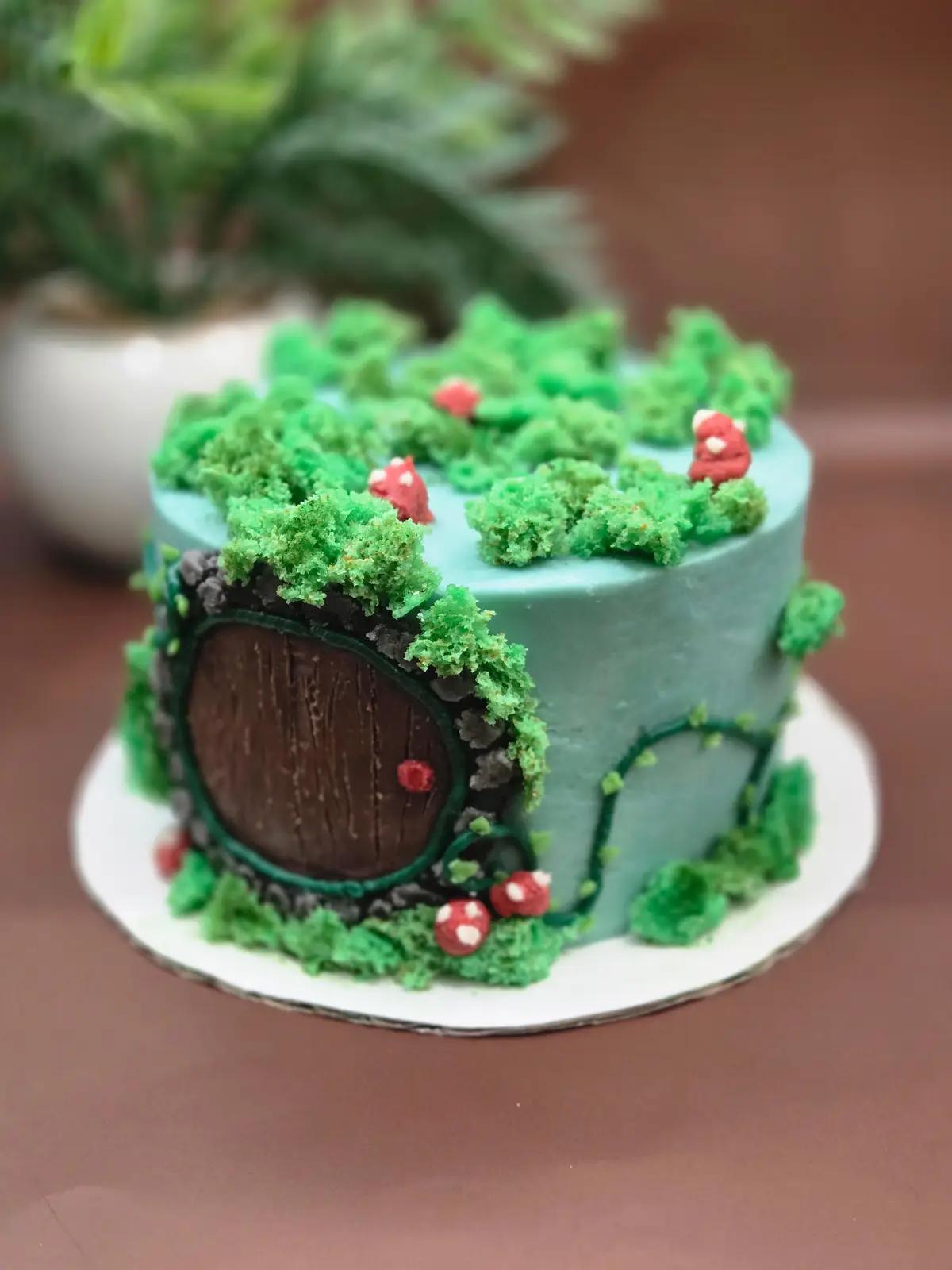 Bolo de Aniversário Geek Personalizado - The Hobbit - Bolos de aniversário no Porto | Bento Cakes, Cake Design, Bolachas Decoradas | Porto | Sahri Dessert Art