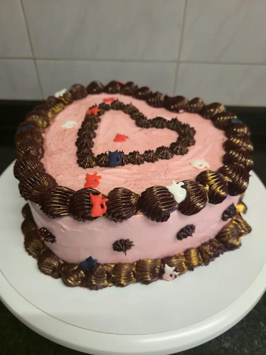 Bolo de Aniversário Personalizado - Vintage