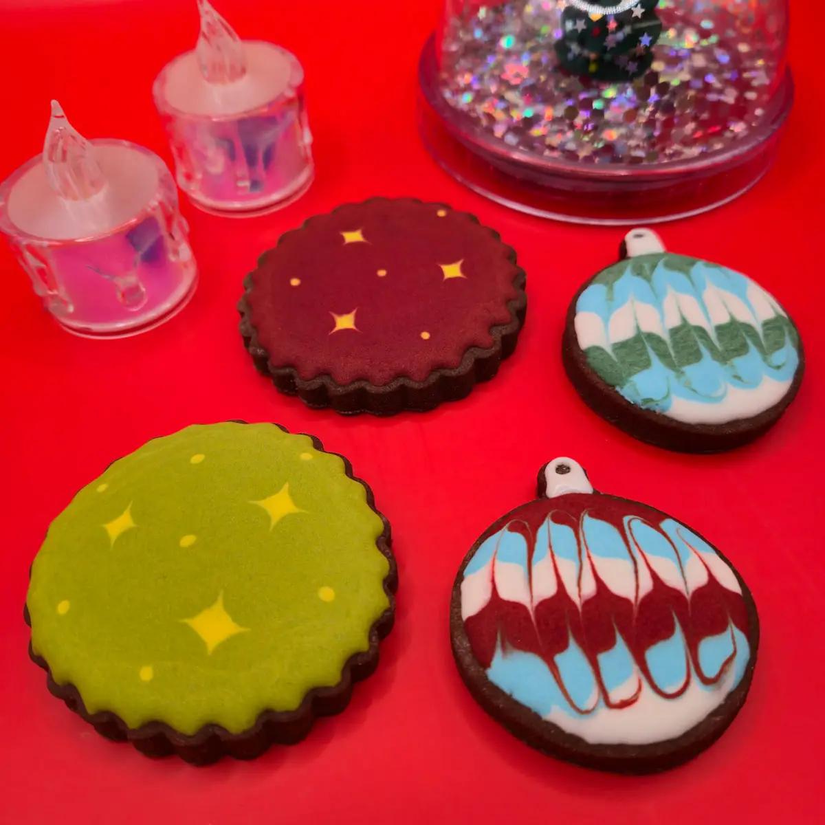 Bolachas Personalizadas - Natal - Ornamentos