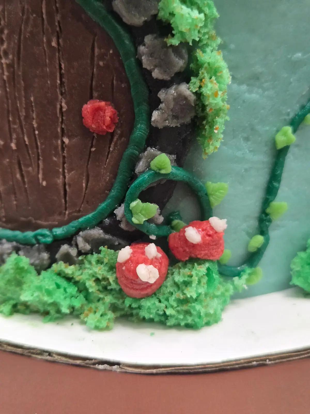 Bolo de Aniversário Geek Personalizado - The Hobbit - Bolos de aniversário no Porto | Bento Cakes, Cake Design, Bolachas Decoradas | Porto | Sahri Dessert Art