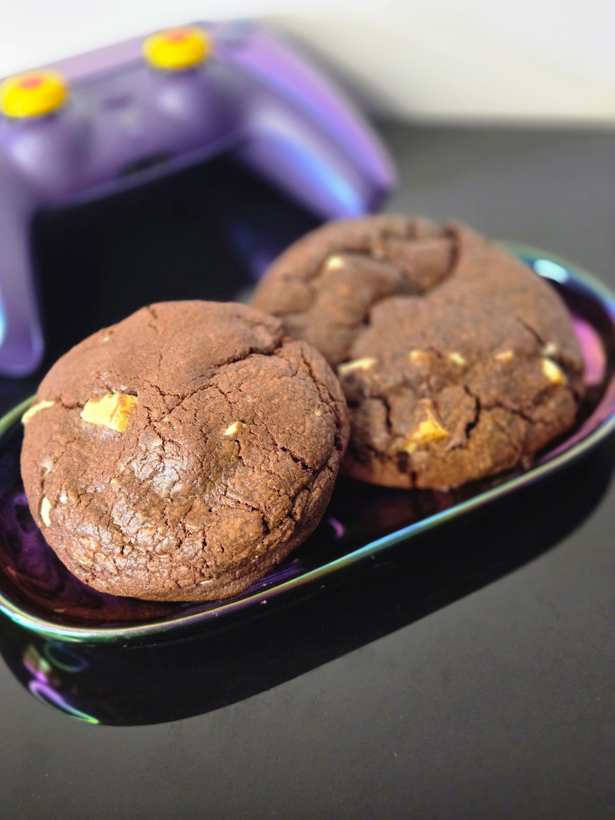 Chocolate Chip Cookies - White Glitch - Caixa de 4 