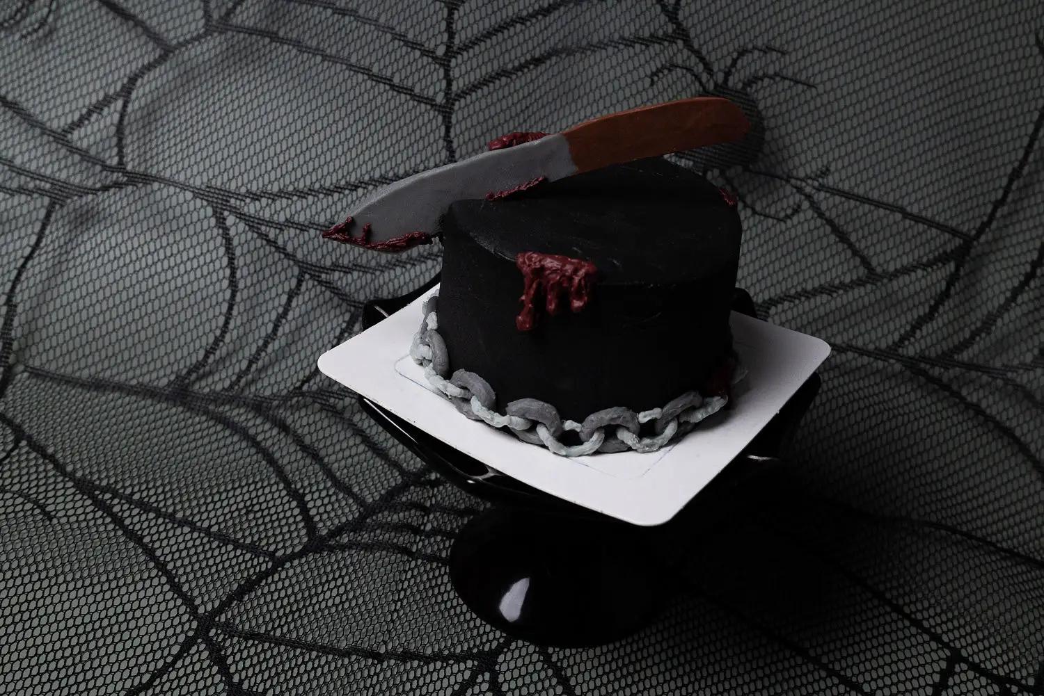 Bento Cake - Halloween - Friday the 13th