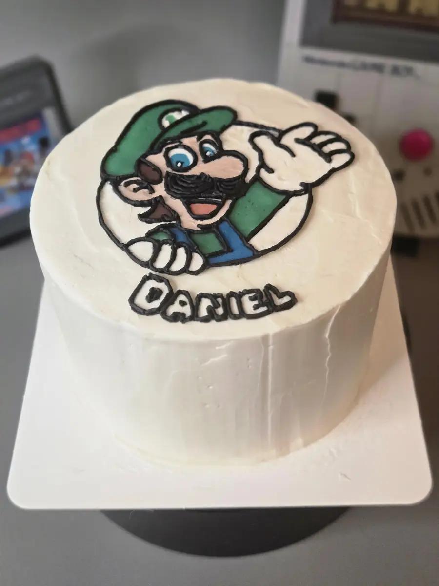 Bento Cake Geek - Luigi - Super Mario
