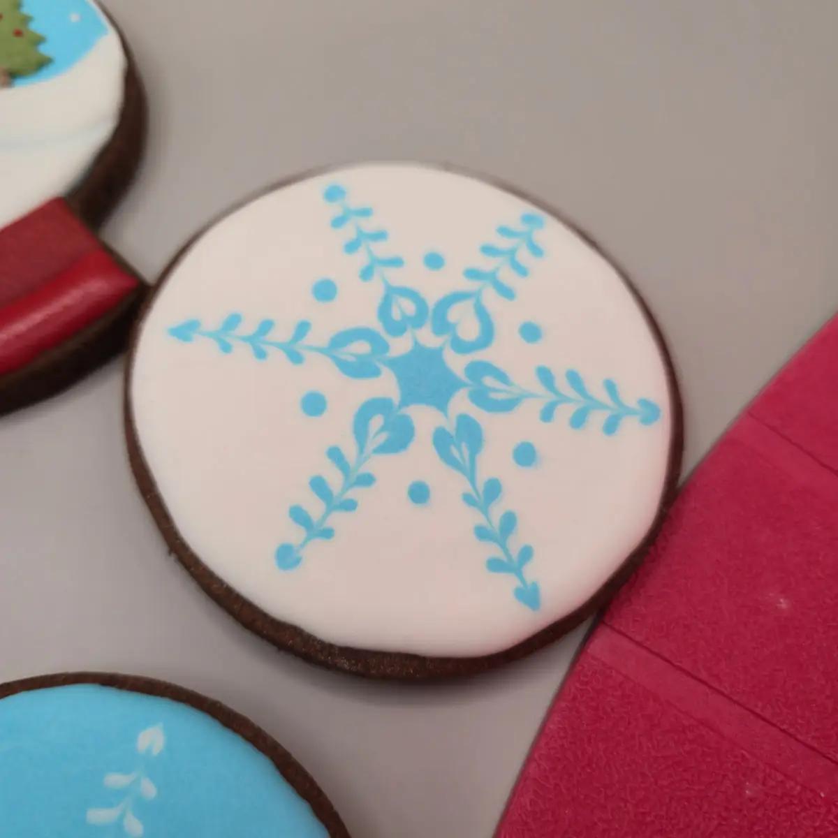 Bolachas Personalizadas - Natal - Globo de Neve - Bolos de aniversário no Porto | Bento Cakes, Cake Design, Bolachas Decoradas | Porto | Sahri Dessert Art