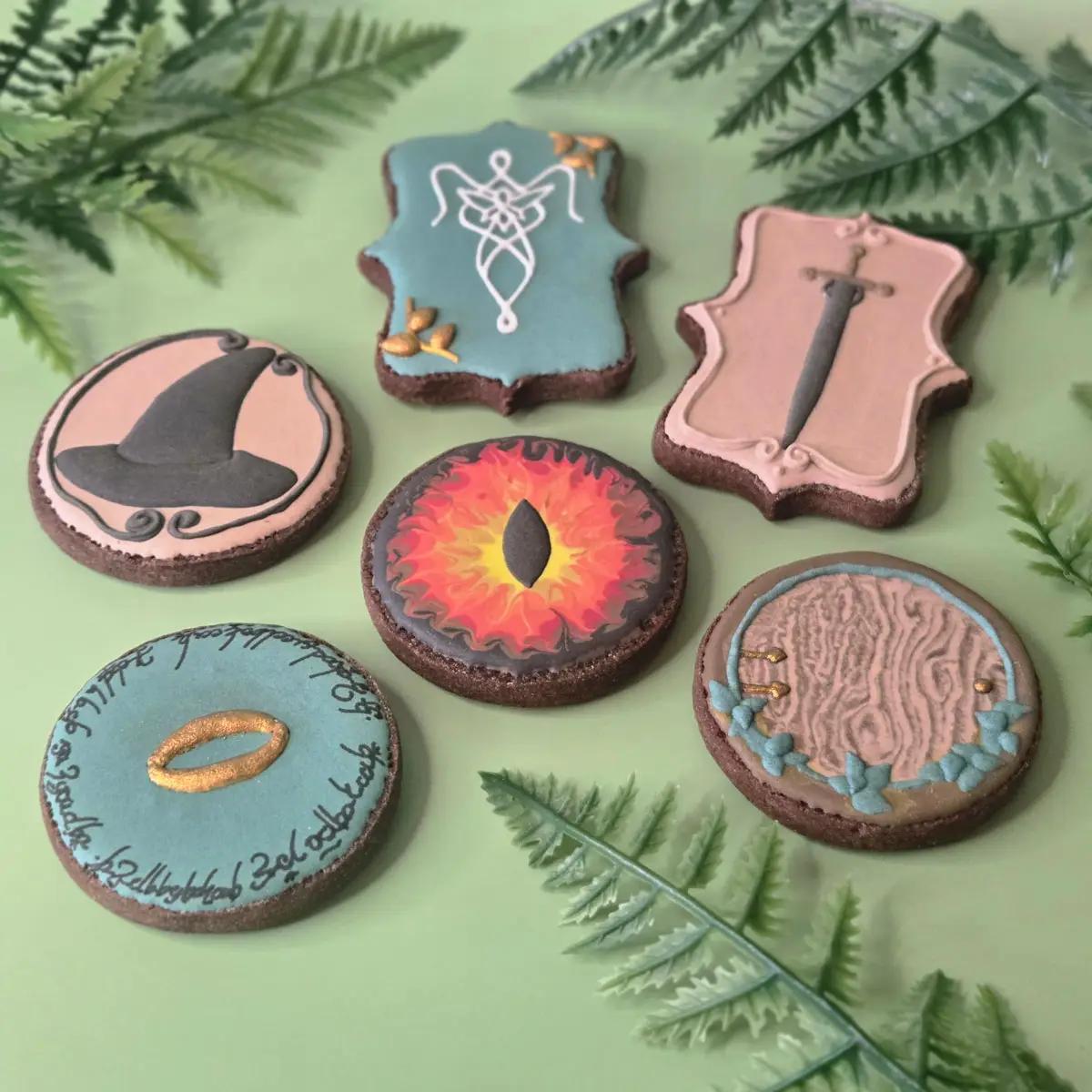 Bolachas Geek Personalizadas - Lord of the Rings