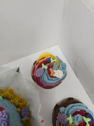 Combo Bento Cake + Cupcakes de massa mármore decorados com figuras alusivas ao anime One Piece. - Bolos de aniversário no Porto | Bento Cakes, Cake Design, Bolachas e Cupcakes | Porto | Sahri Dessert Art